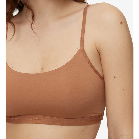 CALVIN KLEIN form to body naturals unlined bralette Medium - Picture 1 of 5